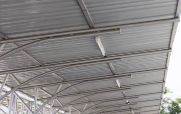 installing Lintzgarth metal roofing